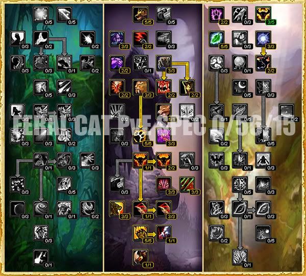 Batcher's Druid Blog Feral Cat DPS Spec (PvE)